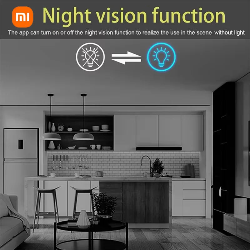 Xiaomi 1080P Mini Wireless Security Camera | Night Vision & Motion Detection