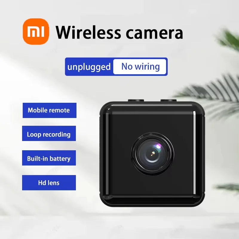 Xiaomi 1080P Mini Wireless Security Camera | Night Vision & Motion Detection